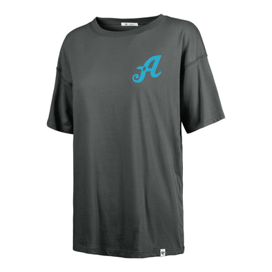 Reno Aces Ladies Gray Sadie Tee