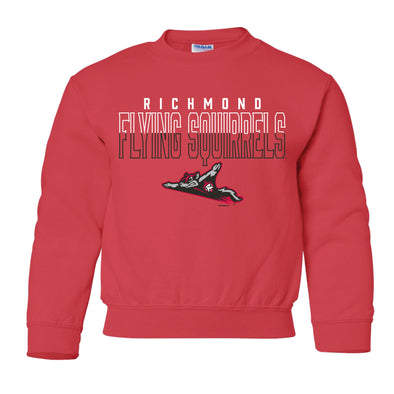 Richmond Flying Squirrels Youth Banton Crewneck